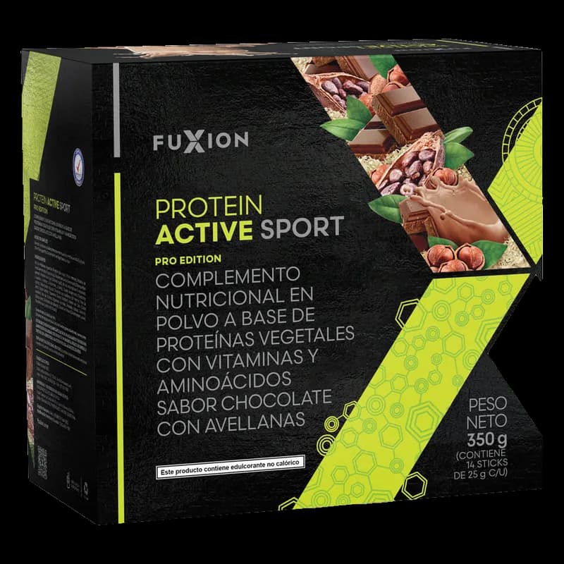 Protein Active Sport Chocolate con Avellanas FuXion